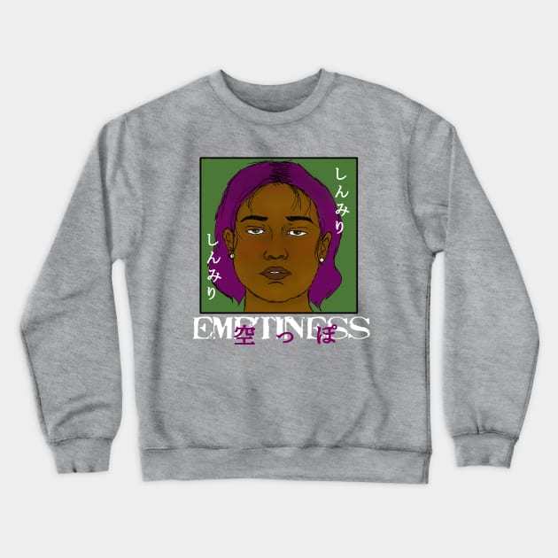 empty Crewneck Sweatshirt by kiboland